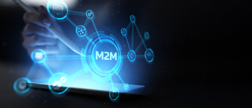 M2M Machine to Machine Communication for IoT Data Exchange and Industrial Automation
