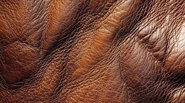 Brown Embossed Leather Texture Background for graphic design