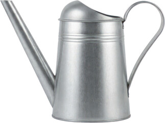 Zinc metal garden watering can. © Rian