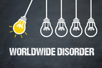 Fototapeta premium Worlwide Disorder 