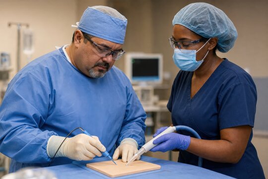 Surgical Smoke Safety Surgeon Nurse Practice Evacuation