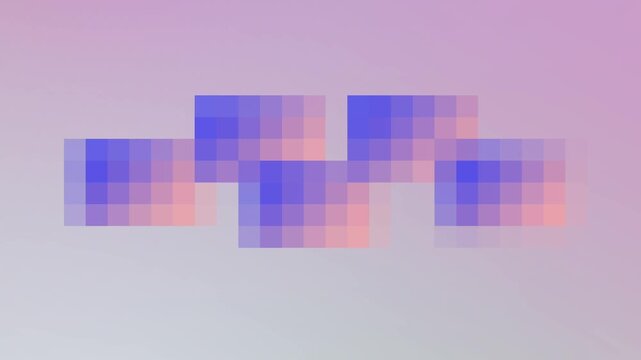 Abstract Pixel Glitch Motion Graphics Background