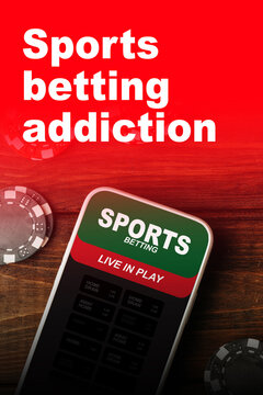 Sports betting addiction impacts choices and time spent on sports events daily