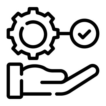 management line icon
