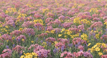 Obraz premium field of flowers