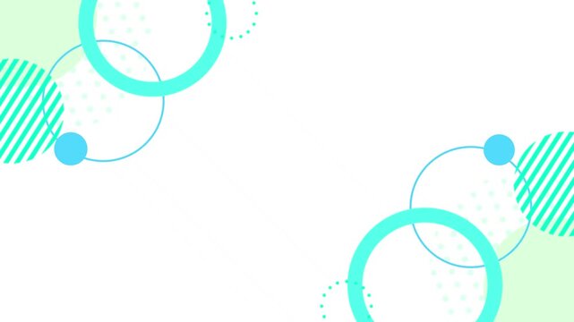 cute background frame featuring a pop style circle dot pattern in pastel colors