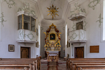 Baroque Church Interior Detail © Gerhard Hafner