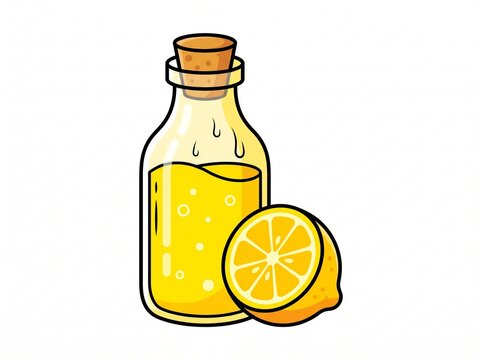 Hand squeezing fresh lemon into a glass bowl.