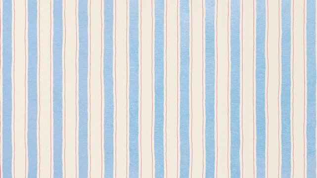 Blue striped vintage watercolour Italian Mediterranean illustration pattern textile looping background