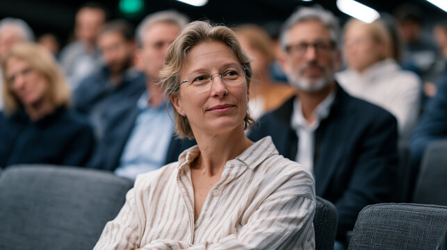 Angel investors and space startup accelerator mentors review orbital tourism business models during a pitch competition in a packed startup hub auditorium, aerospace entrepreneurs