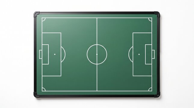 soccer field on a board 