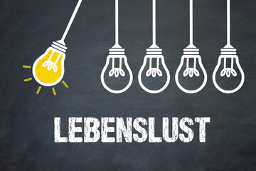 Fototapeta premium Lebenslust 