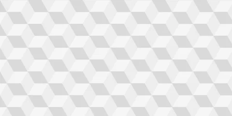 Fototapete 3D Seamless geometric pattern isometric cubic. Mosaic cube pattern vector tile blank wallpaper.   © Alibuss