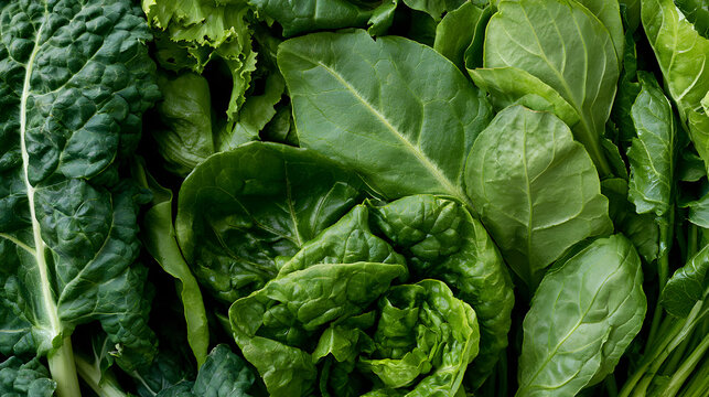 An image of fresh, leafy vegetables close-up, symbolizing food safety warnings for grocery recalls and cyclospora outbreaks in the agricultural sector