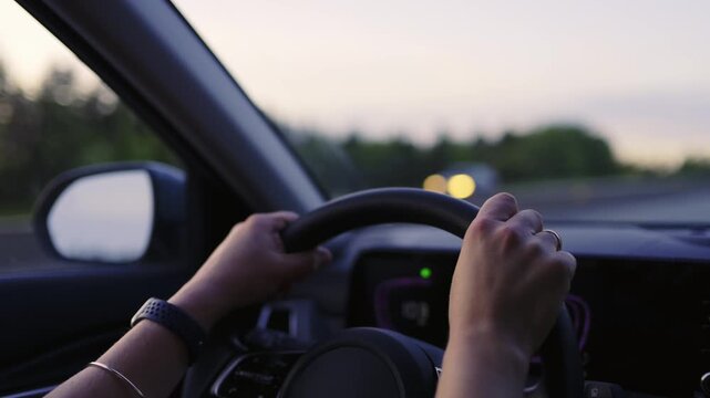 Exploring the beauty of Nova Scotia, Canada during a summer drive