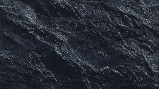 Seamless dark rock background featuring rain darkened basalt and subtle blue black tones