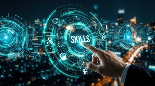 Employee adaptation and upskilling in a transforming landscape of new digital occupations.