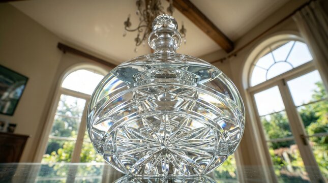 Photo of A mesmerizing, low-angle shot looking up through a