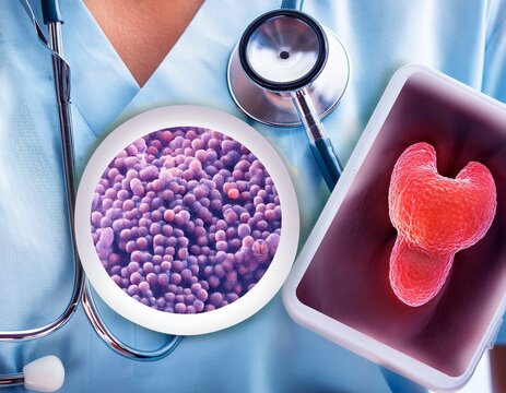 hashimoto thyroiditis and chronic lymphocytic condition depicting thyroid inflammation in healthcare