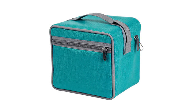 Insulated Lunch Bag isolated on transparent background