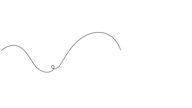 Infographic chat speech bubble icon sign continuous one line drawing moving on white background minimalist single art collection of asking and answer collaboration symbol animation video