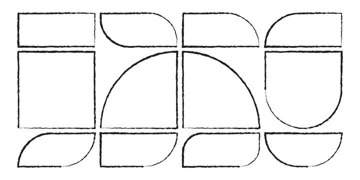 Four connected puzzle pieces forming a circle shape