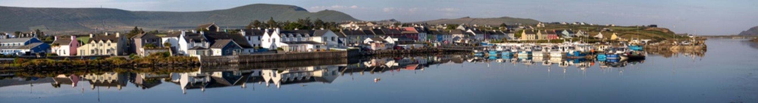 Panoramic view of Portmagee - Kerry County - Ireland