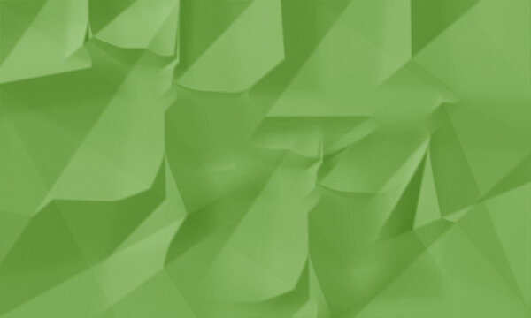 Bright green crumpled paper texture for design backgrounds. Vibrant wrinkled sheet ideal for packaging, crafts, and digital overlays.