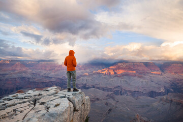 Obraz premium Hike in Grand Canyon
