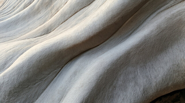 Abstract Natural Stone Texture with Smooth Undulating Curves