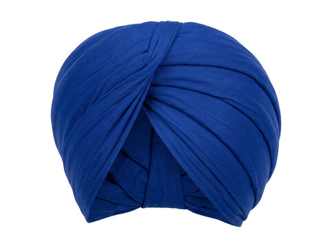 Traditional Punjabi Sikh Pagri Turban PNG with Transparent Background