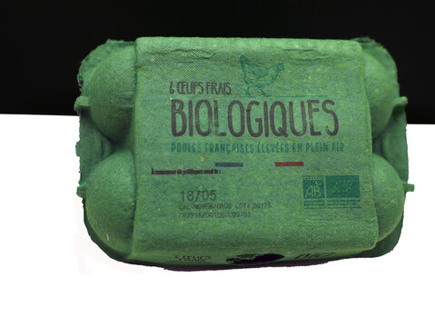 Boite de 6 oeufs bio