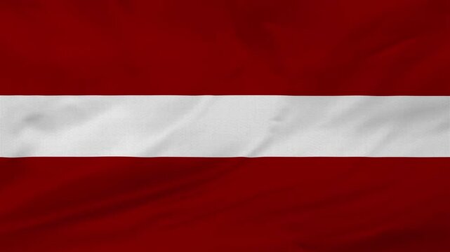 Austria Flag Seamless Loop Animation, Football Tournament Background, Waving Fabric
