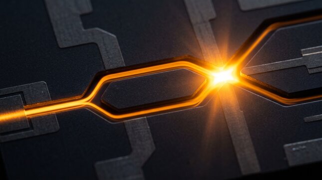Tecnolog&iacute;a fot&oacute;nica chip silicio transmisi&oacute;n datos luz