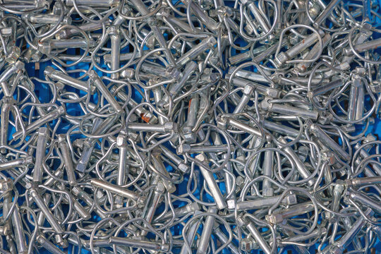 Pipe Pins Safety Lock Pull Clevis Pin Wire Loop Keeper Mechanical Fasteners