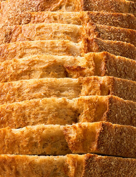 close up of wheat bread with sourdough , food textured. Background of wheat bread with sourdough. wheat bread close up.