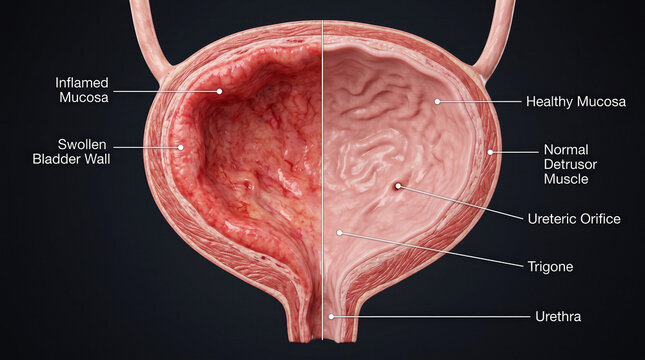 Bladder Cross Section Comparison