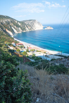 Petani Beach, at Cephalonia Island, Greece
