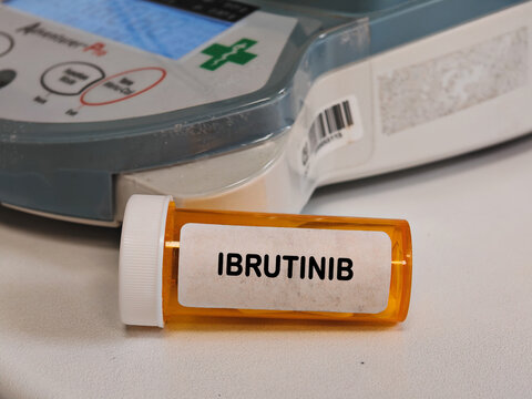 IBRUTINIB herbal botanical supplement for traditional plant based wellness and natural product use inside pharmacy laboratory