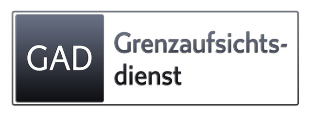 GAD - Grenzaufsichtsdienst - Jura Rechts Abkürzung © lhphotos