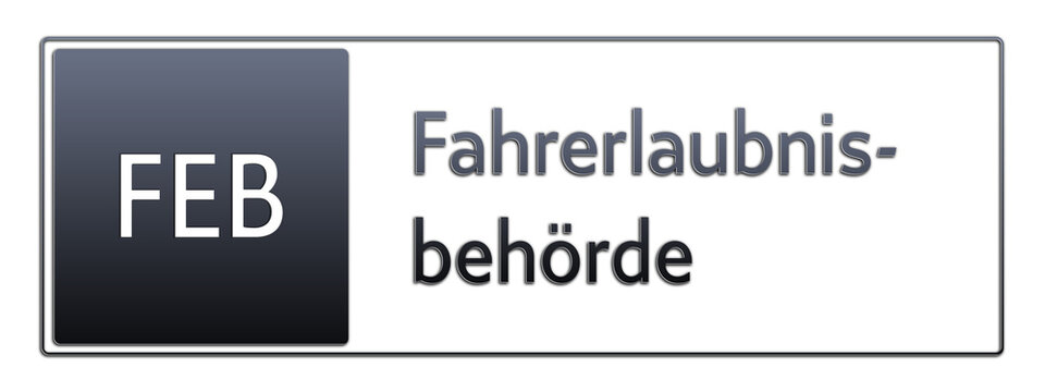 FEB - Fahrerlaubnisbeh&ouml;rde - Jura Rechts Abk&uuml;rzung