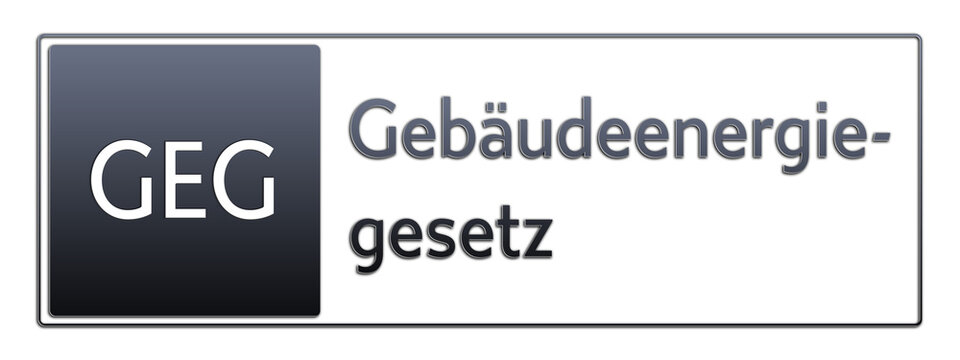 GEG - Geb&auml;udeenergiegesetz - Jura Rechts Abk&uuml;rzung