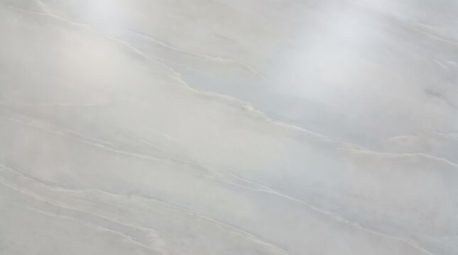 Light gray marble stone slab with soft white veining pattern background polished interiors