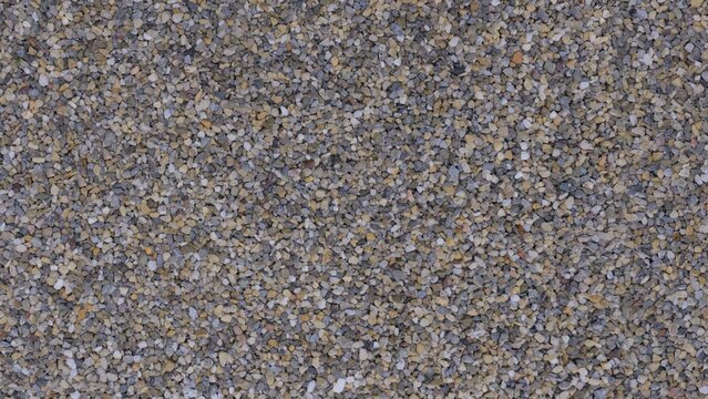 Small Multicolored Gravel Pebbles Ground Surface Texture
