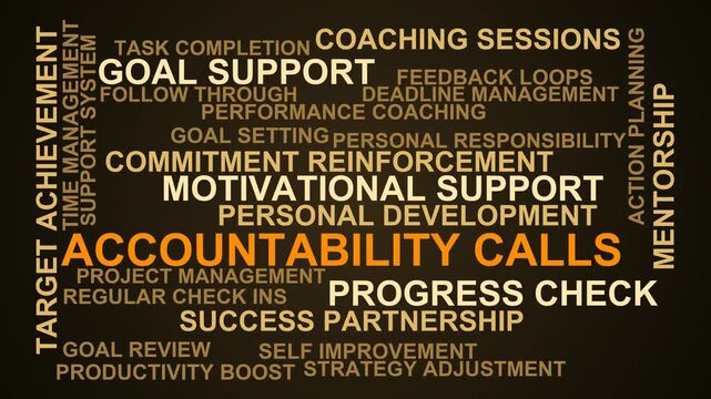 Accountability Calls Word Cloud