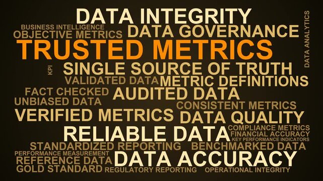 Trusted Metrics Word Cloud