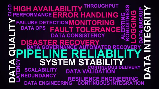 Pipeline Reliability Word Cloud