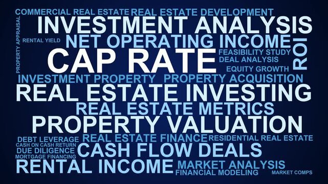 Cap Rate Word Cloud