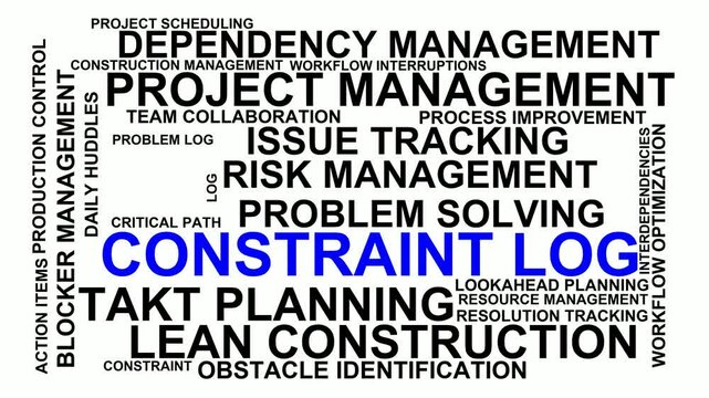 Constraint Log Word Cloud