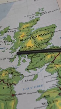 Map of Scotland
